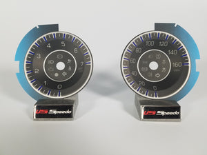 2014-2017 Chrysler 300 MPH Conversion Gauge Face