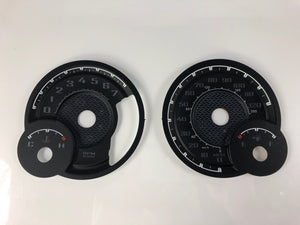 2013-2017 Dodge Ram Rebel Gas MPH Conversion Gauge Face ( 7' Display Screen)
