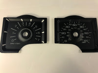 2010-2012 Lincoln Navigator Speedometer Conversion Gauge Face MPH Molded