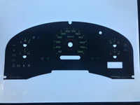 2004-2006 FORD F150 XL Model Speedometer Conversion Gauge Face MPH