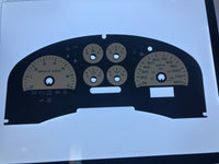 2004-2006 Ford F150 XLT Model Speedometer Conversion Gauge Face MPH