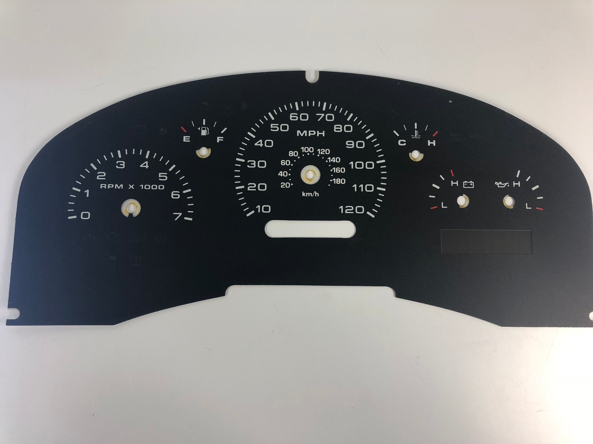 2004-2008 Ford F150 Lariat Model Speedometer Conversion Gauge Face MPH ...