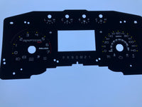 2011-2014 Ford F150 Raptor SVT Speedometer Conversion Gauge face