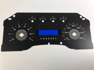 2009-2010 Ford F150 XLT/FX4 Speedometer Conversion Gauge Face