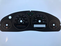 2005-2010 Pontiac Montana Speedometer Conversion Gauge face
